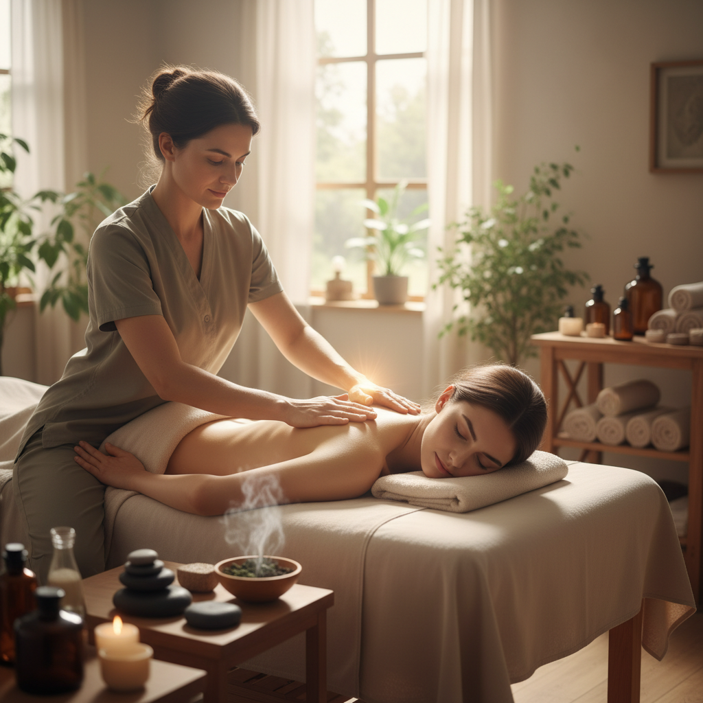 Ontdek totale ontspanning bij Massage Salon Hilversum met energetische healing.